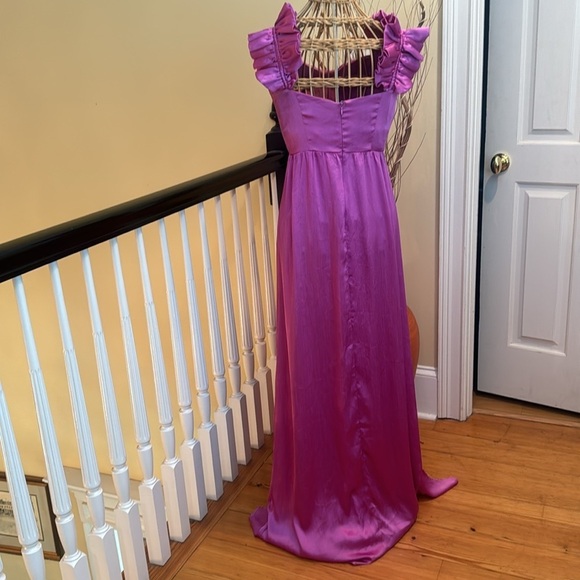 Hello  Molly NWT 🔥SALE🔥fuschia maxi dress - Picture 7 of 12